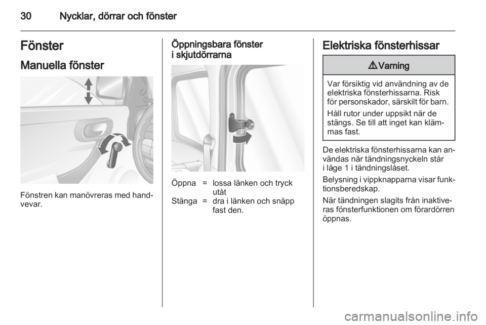 OPEL COMBO 2011  Instruktionsbok 