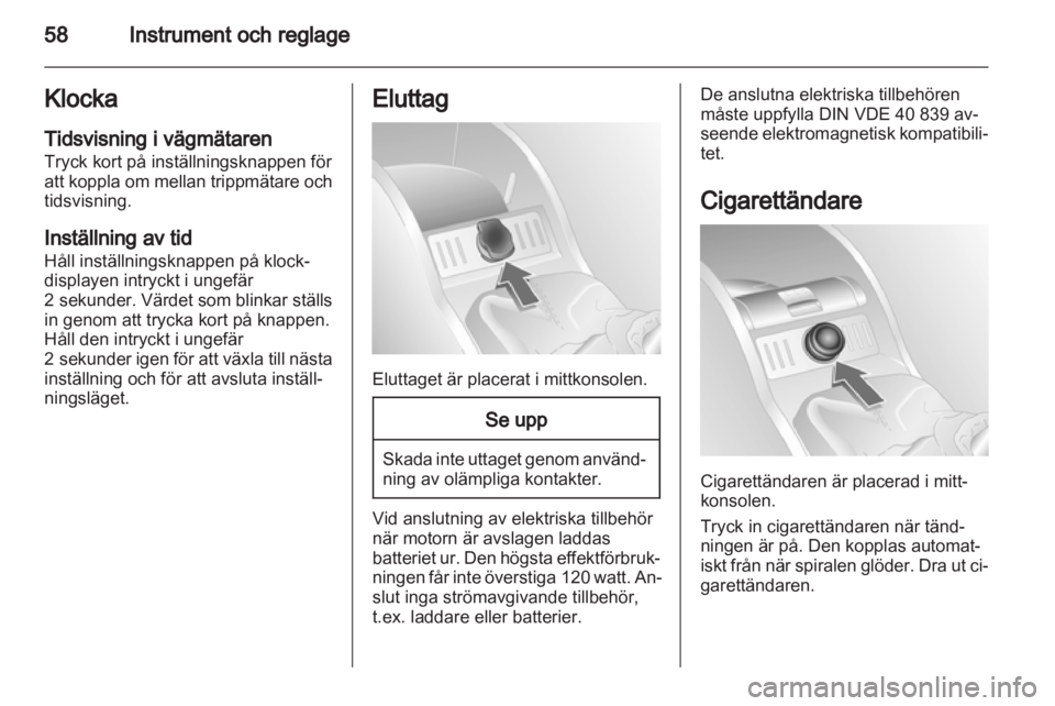 OPEL COMBO 2011  Instruktionsbok 