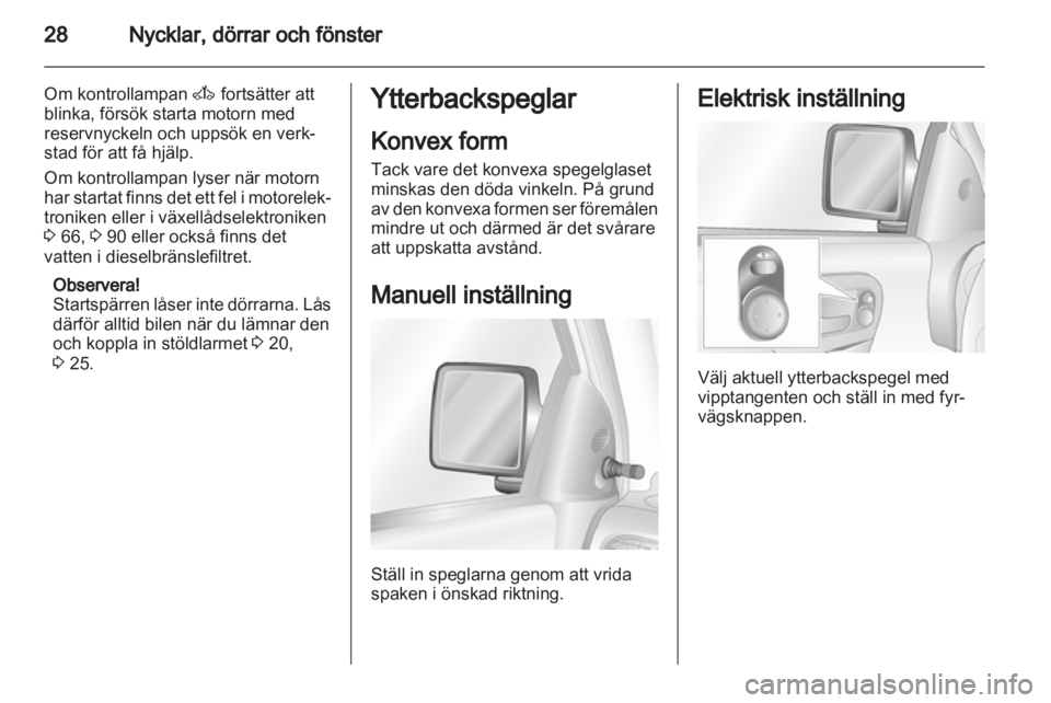 OPEL COMBO 2011.5 Instruktionsbok OPEL COMBO 2011.5 Instruktionsbok