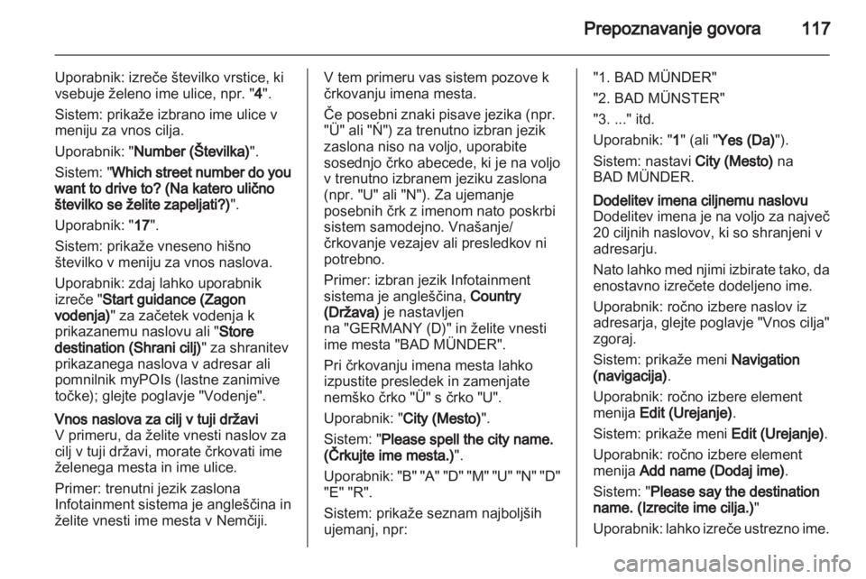 OPEL ASTRA J 2013 Navodila za uporabo Infotainment sistema OPEL ASTRA J 2013 Navodila za uporabo Infotainment sistema