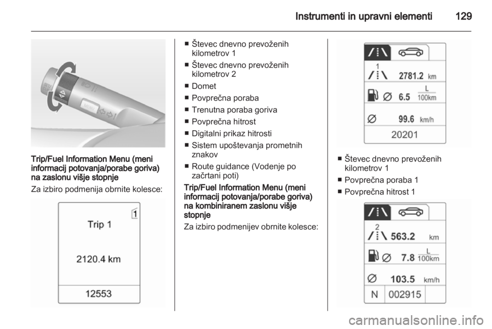 OPEL ASTRA J 2013 Uporabniški priročnik OPEL ASTRA J 2013 Uporabniški priročnik