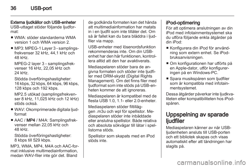 OPEL COMBO D 2013 Handbok för infotainmentsystem OPEL COMBO D 2013 Handbok för infotainmentsystem