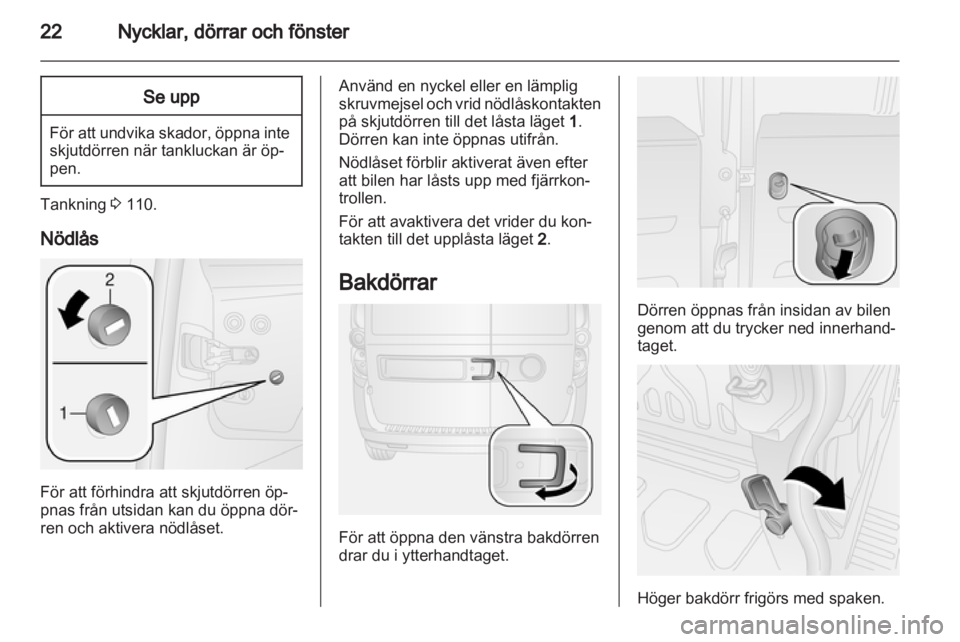 OPEL COMBO D 2013  Instruktionsbok 