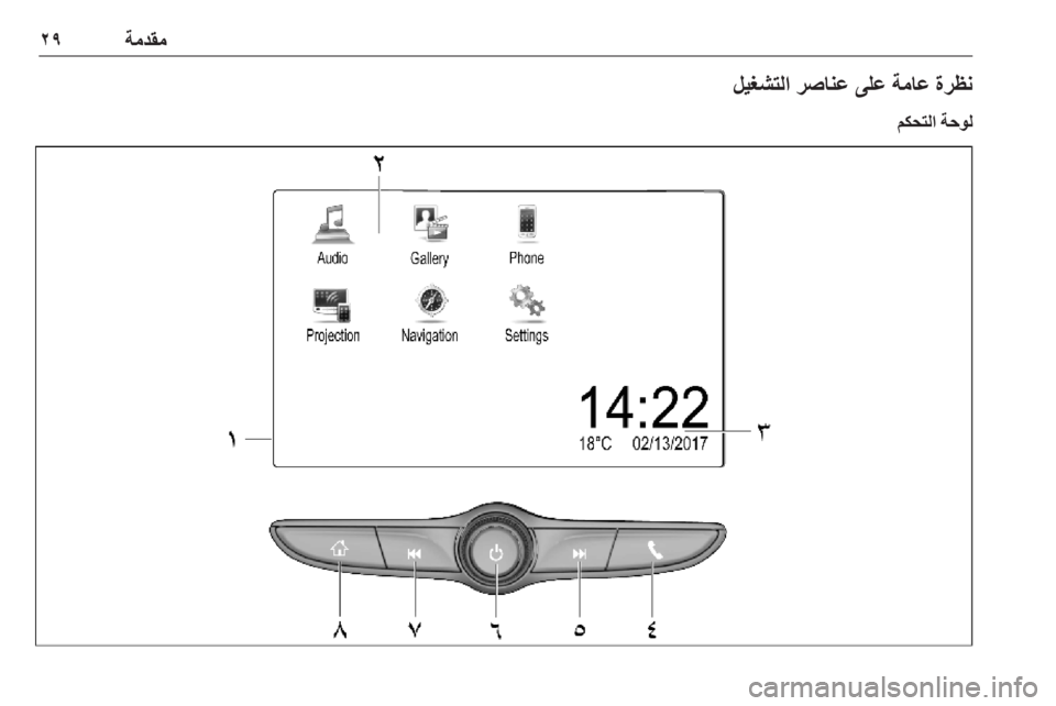 OPEL INSIGNIA BREAK 2019.5  دليل المعلومات والترفيه 