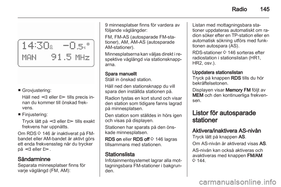 OPEL CORSA 2010.5 Handbok för infotainmentsystem OPEL CORSA 2010.5 Handbok för infotainmentsystem