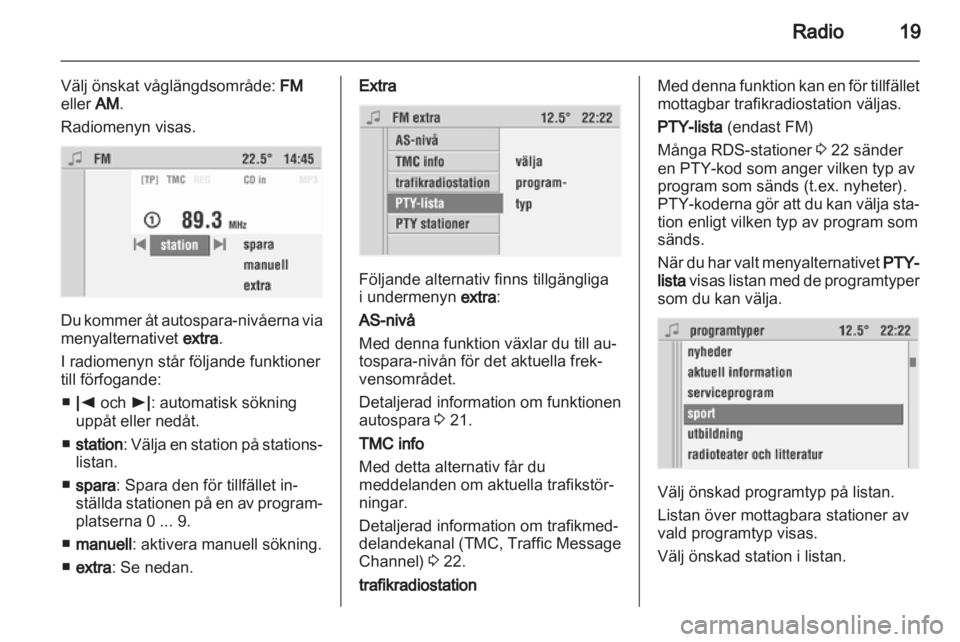 OPEL CORSA 2010.5 Handbok för infotainmentsystem OPEL CORSA 2010.5 Handbok för infotainmentsystem