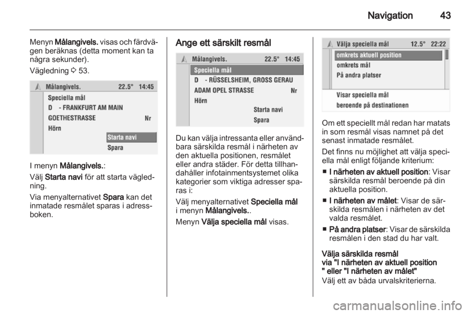 OPEL CORSA 2010.5 Handbok för infotainmentsystem OPEL CORSA 2010.5 Handbok för infotainmentsystem