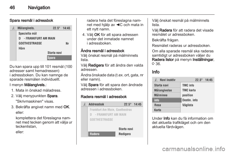 OPEL CORSA 2010.5 Handbok för infotainmentsystem OPEL CORSA 2010.5 Handbok för infotainmentsystem