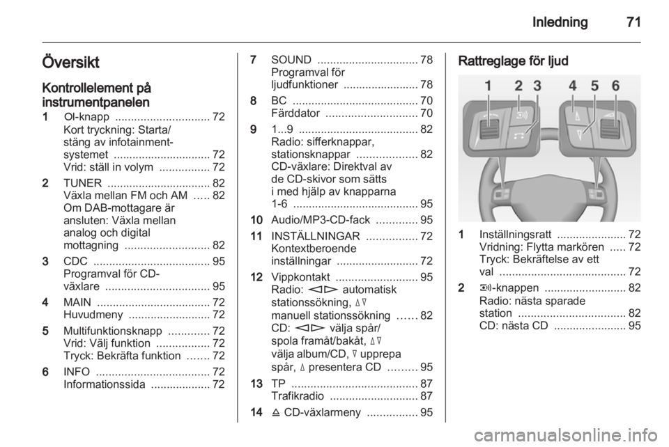 OPEL CORSA 2010.5 Handbok för infotainmentsystem OPEL CORSA 2010.5 Handbok för infotainmentsystem