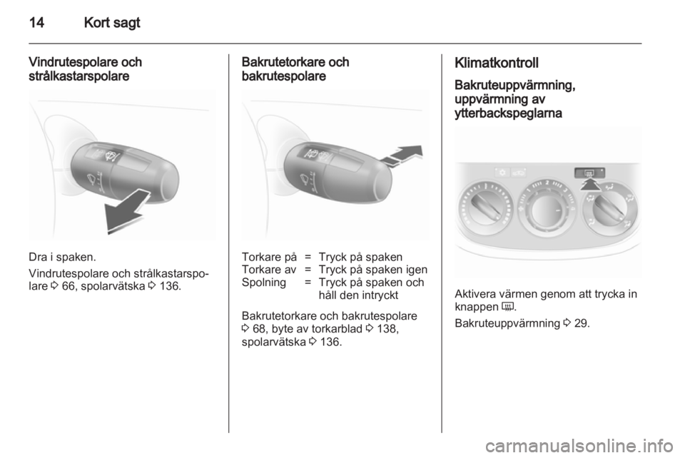 OPEL CORSA 2010.5 Instruktionsbok OPEL CORSA 2010.5 Instruktionsbok