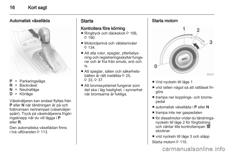 OPEL CORSA 2010.5 Instruktionsbok OPEL CORSA 2010.5 Instruktionsbok