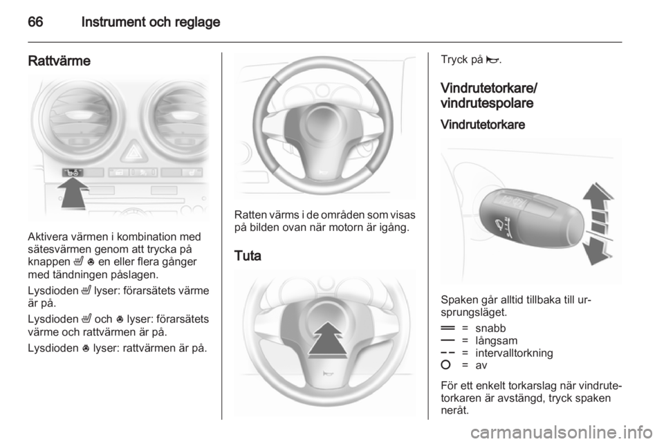 OPEL CORSA 2010.5 Instruktionsbok OPEL CORSA 2010.5 Instruktionsbok