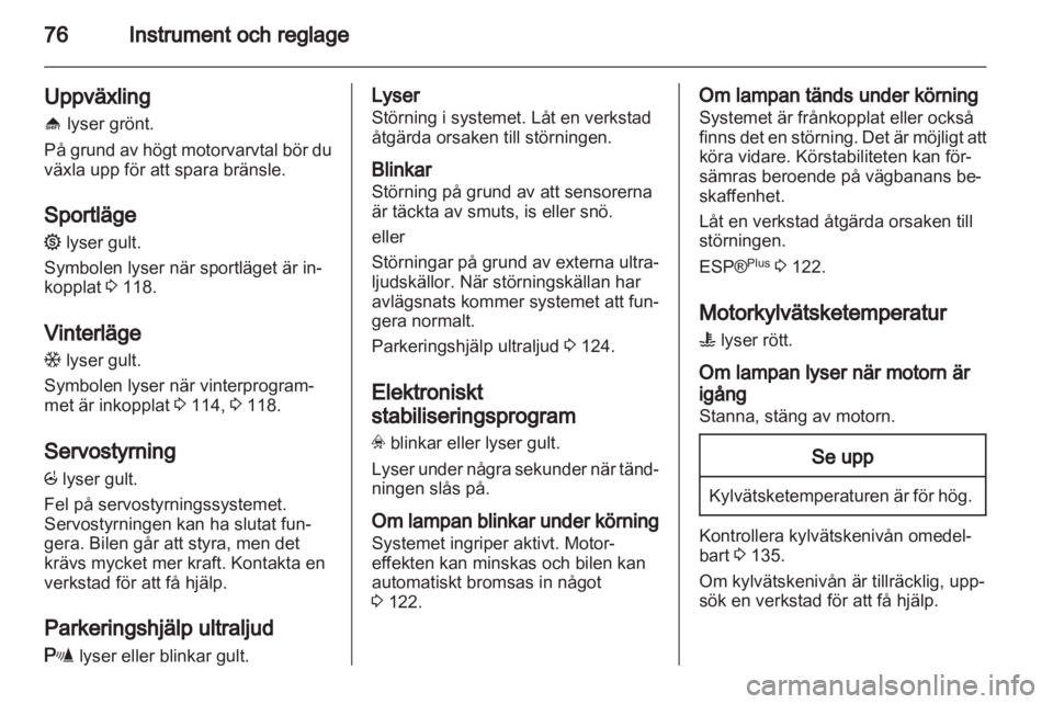 OPEL CORSA 2010.5 Instruktionsbok OPEL CORSA 2010.5 Instruktionsbok