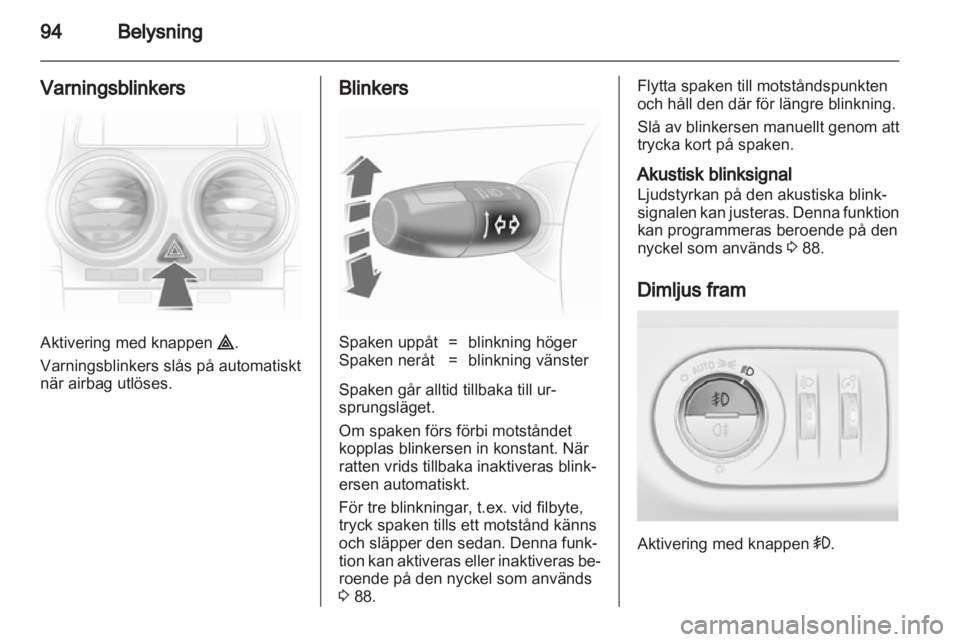 OPEL CORSA 2010.5 Instruktionsbok OPEL CORSA 2010.5 Instruktionsbok