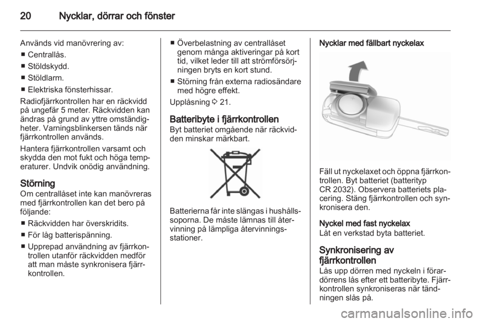 OPEL CORSA 2011  Instruktionsbok 