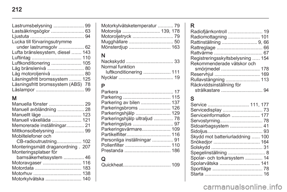 OPEL CORSA 2011  Instruktionsbok 