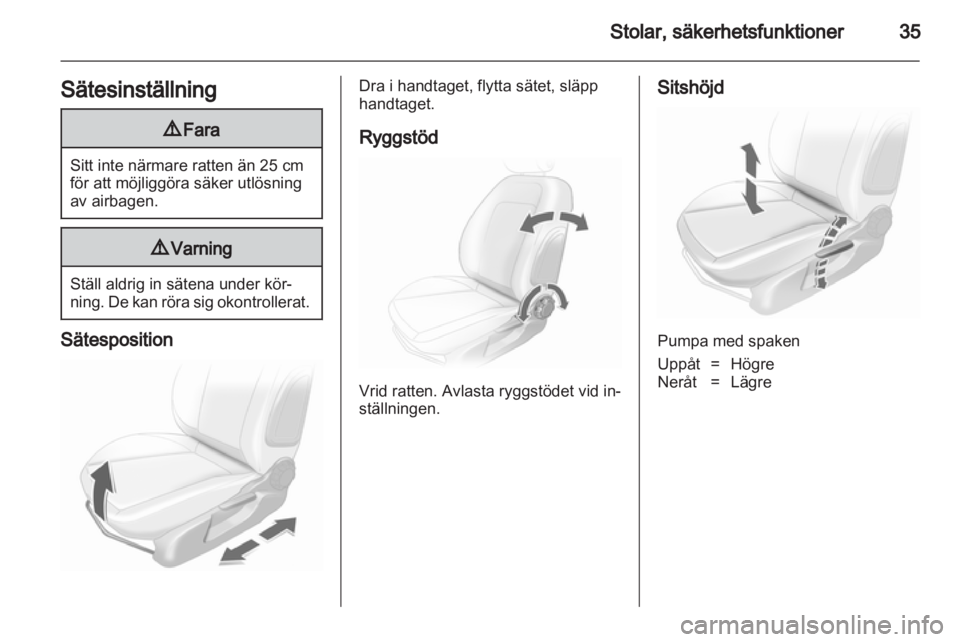 OPEL CORSA 2011  Instruktionsbok 