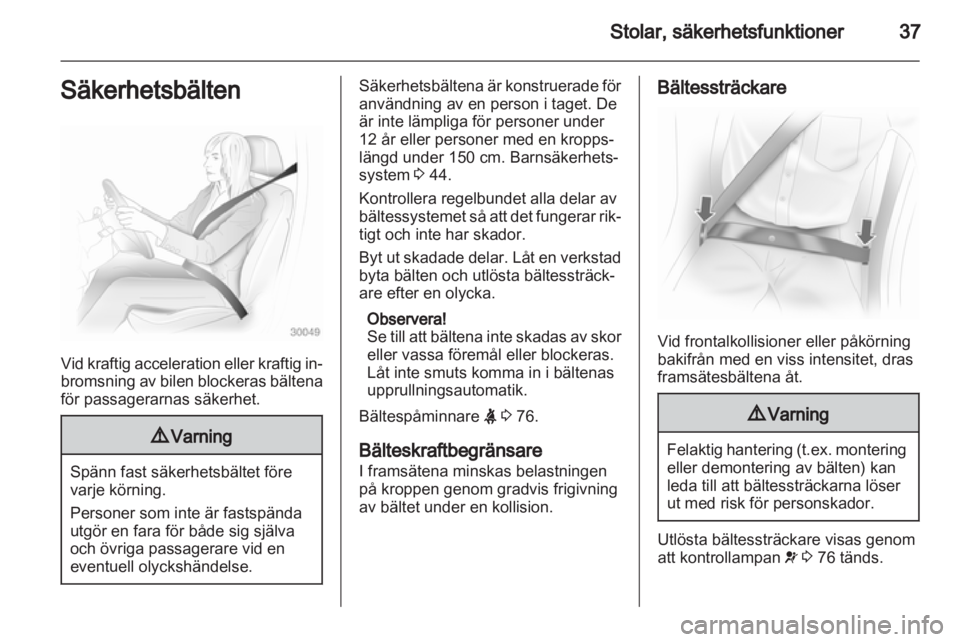 OPEL CORSA 2011  Instruktionsbok 