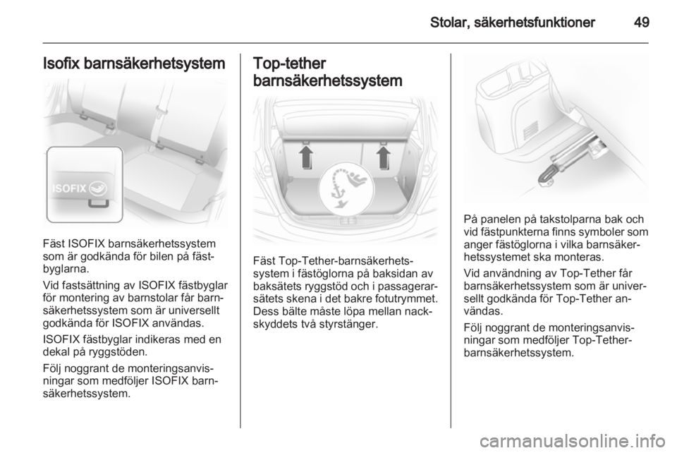 OPEL CORSA 2011  Instruktionsbok 