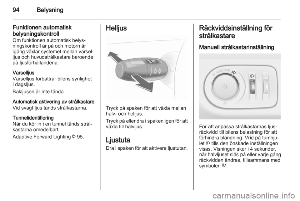 OPEL CORSA 2011  Instruktionsbok 