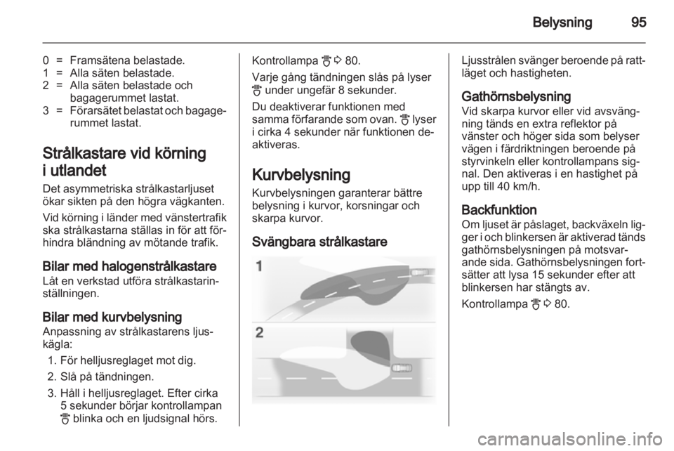 OPEL CORSA 2011  Instruktionsbok 