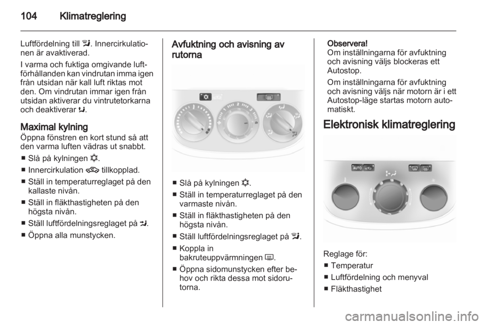 OPEL CORSA 2011.5 Instruktionsbok OPEL CORSA 2011.5 Instruktionsbok