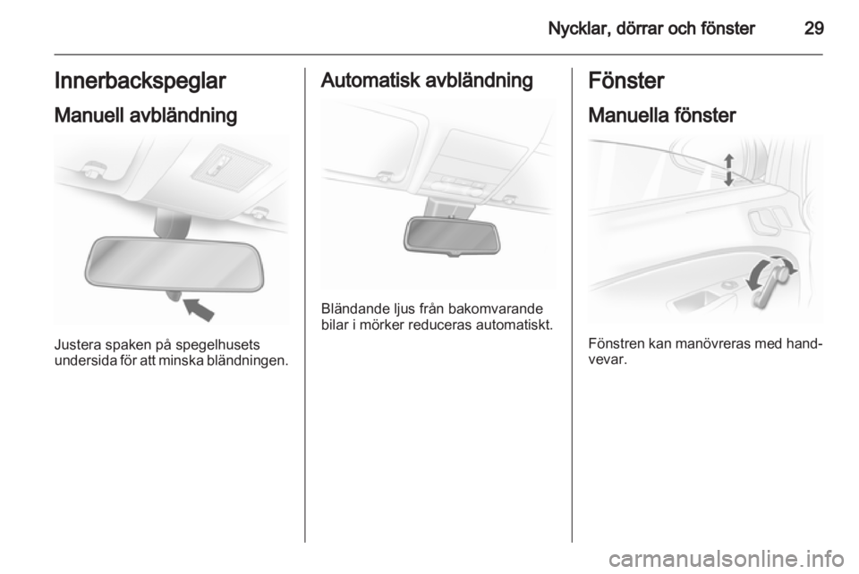 OPEL CORSA 2011.5 Instruktionsbok OPEL CORSA 2011.5 Instruktionsbok