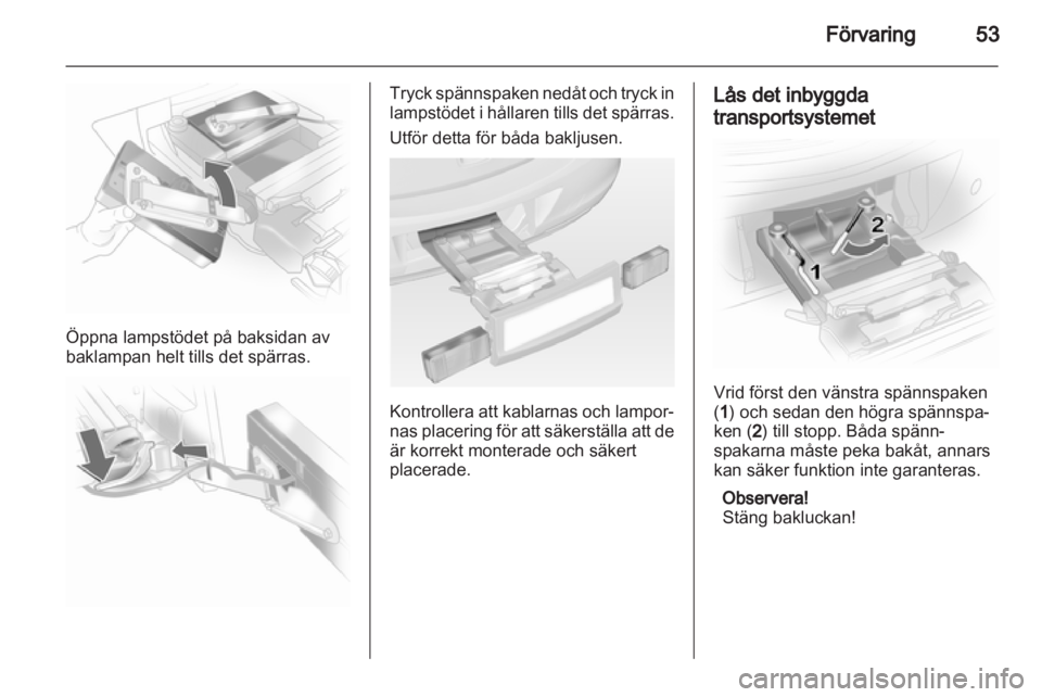 OPEL CORSA 2011.5 Instruktionsbok OPEL CORSA 2011.5 Instruktionsbok