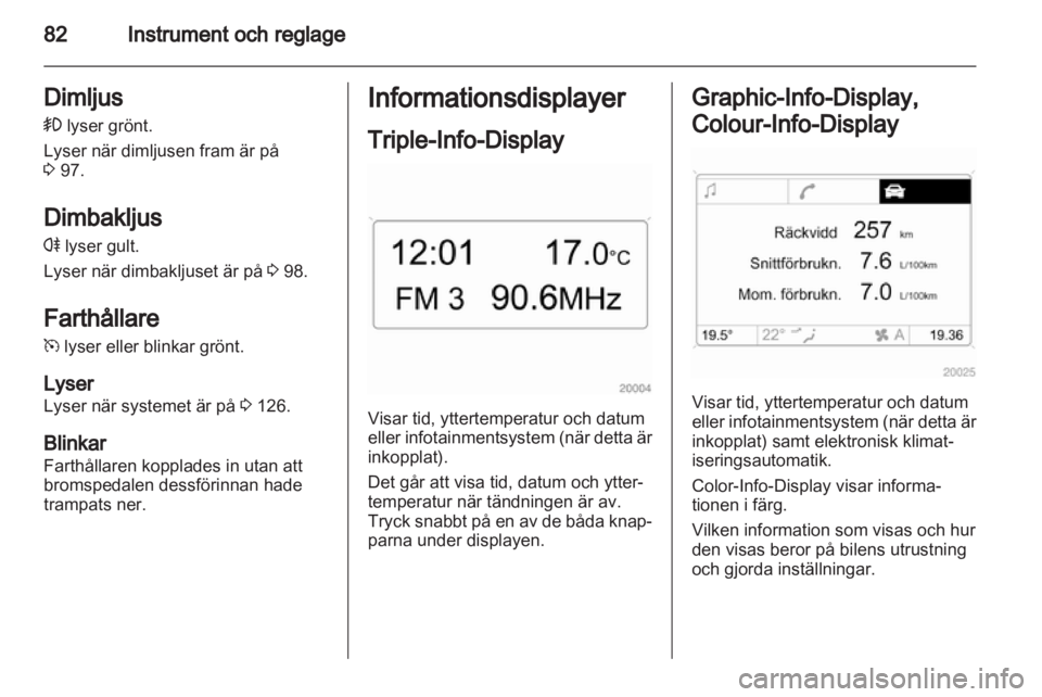 OPEL CORSA 2011.5 Instruktionsbok OPEL CORSA 2011.5 Instruktionsbok