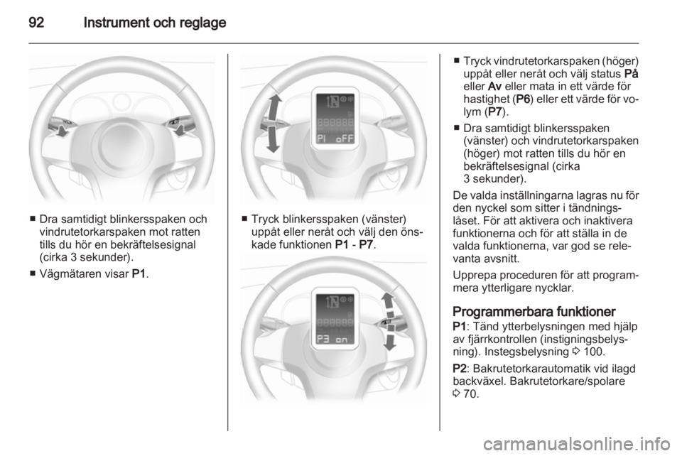 OPEL CORSA 2011.5 Instruktionsbok OPEL CORSA 2011.5 Instruktionsbok