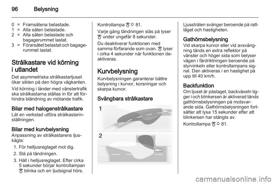 OPEL CORSA 2011.5 Instruktionsbok OPEL CORSA 2011.5 Instruktionsbok