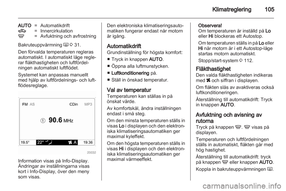 OPEL CORSA 2012 Instruktionsbok OPEL CORSA 2012 Instruktionsbok