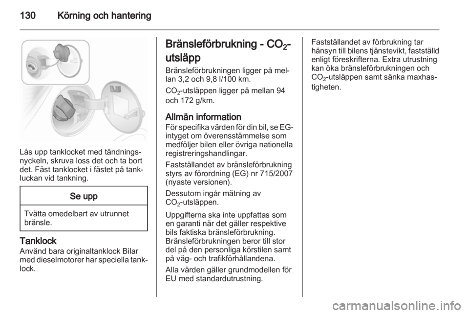 OPEL CORSA 2012  Instruktionsbok 