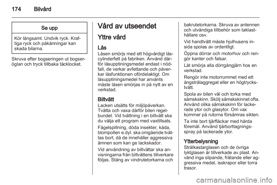 OPEL CORSA 2012  Instruktionsbok 