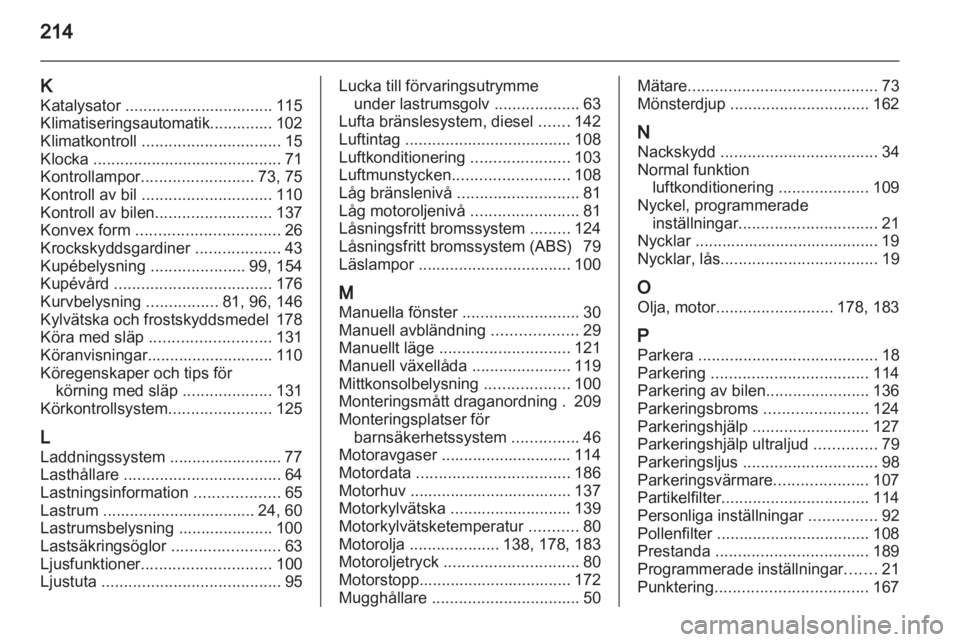 OPEL CORSA 2012 Instruktionsbok OPEL CORSA 2012 Instruktionsbok