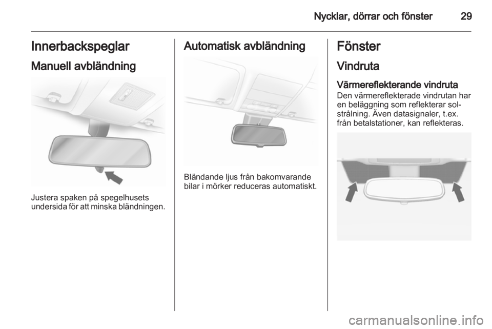 OPEL CORSA 2012 Instruktionsbok OPEL CORSA 2012 Instruktionsbok