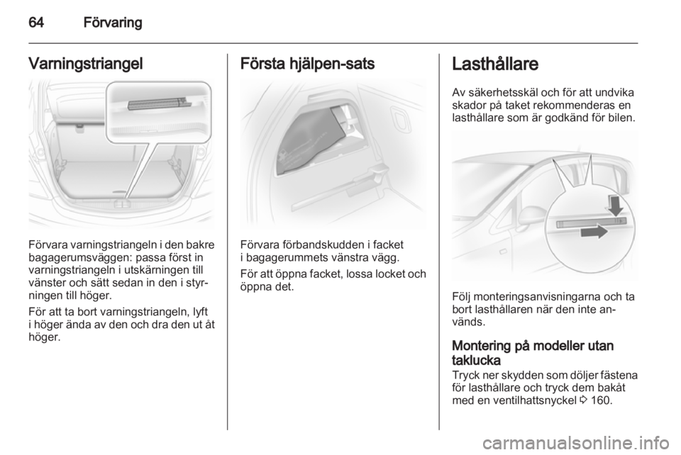 OPEL CORSA 2012 Instruktionsbok OPEL CORSA 2012 Instruktionsbok