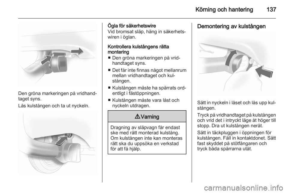 OPEL CORSA 2012.5  Instruktionsbok 