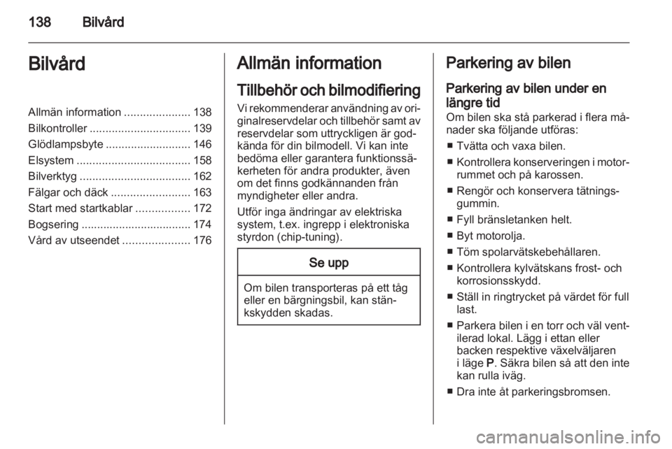 OPEL CORSA 2012.5  Instruktionsbok 