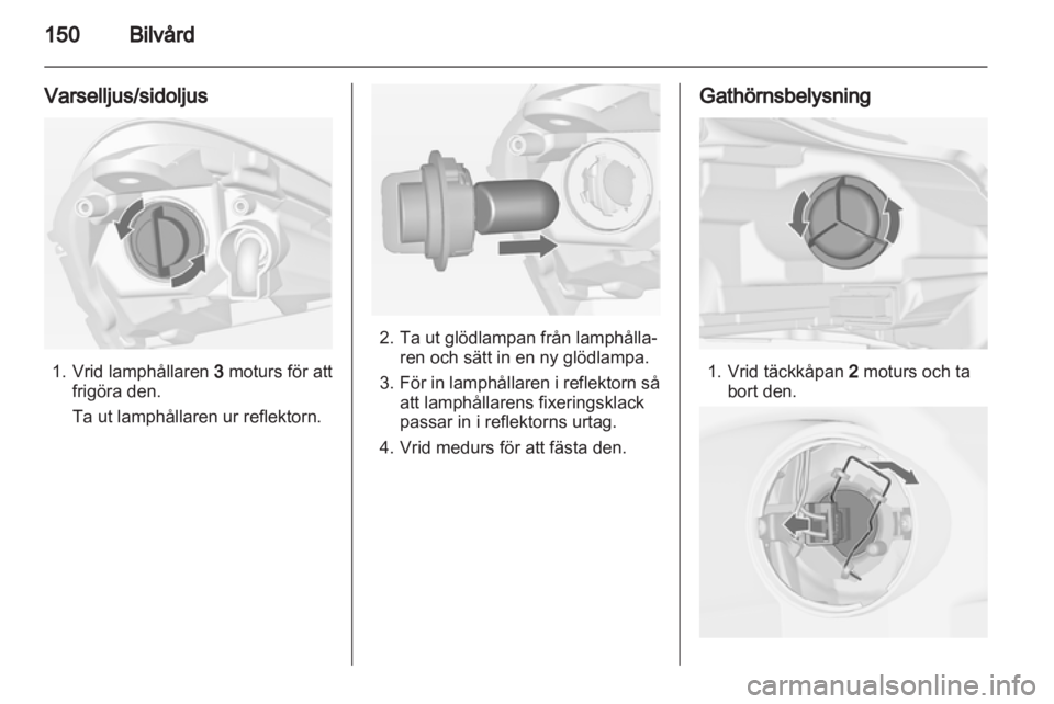 OPEL CORSA 2012.5  Instruktionsbok 