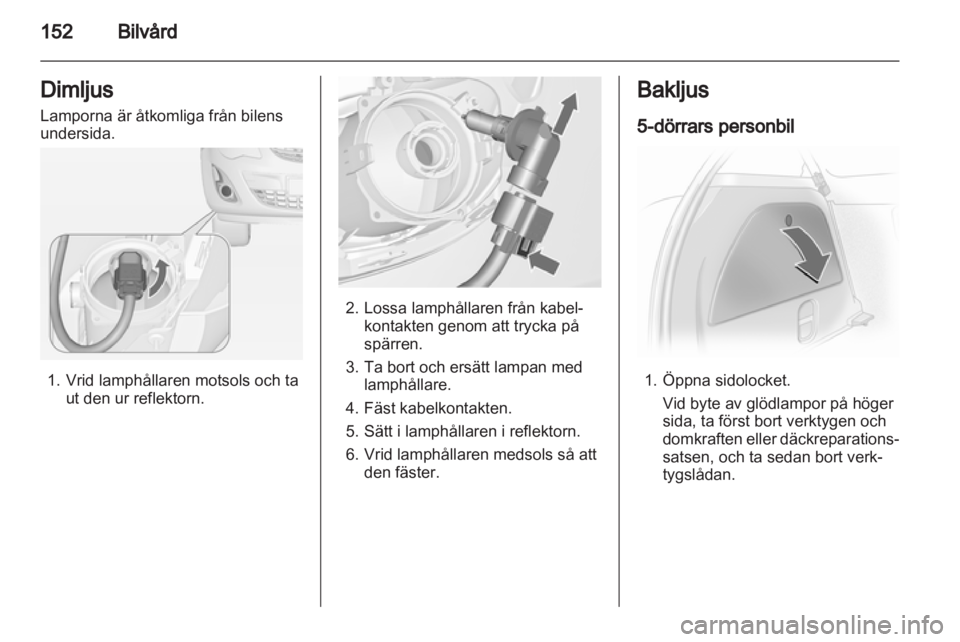OPEL CORSA 2012.5  Instruktionsbok 