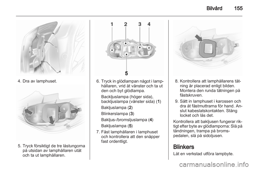 OPEL CORSA 2012.5  Instruktionsbok 