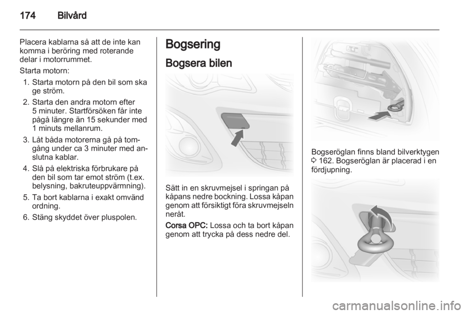 OPEL CORSA 2012.5  Instruktionsbok 