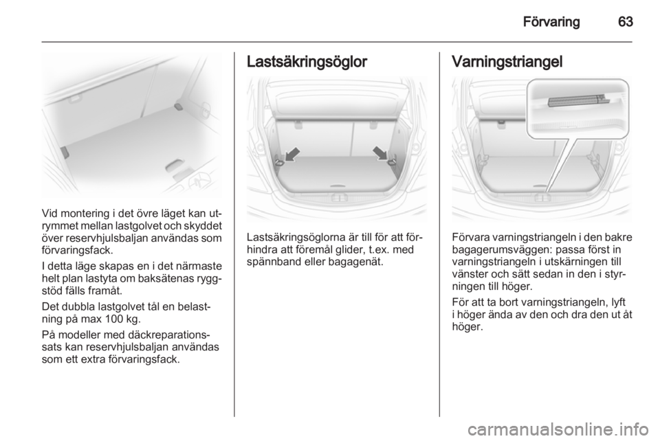 OPEL CORSA 2012.5  Instruktionsbok 