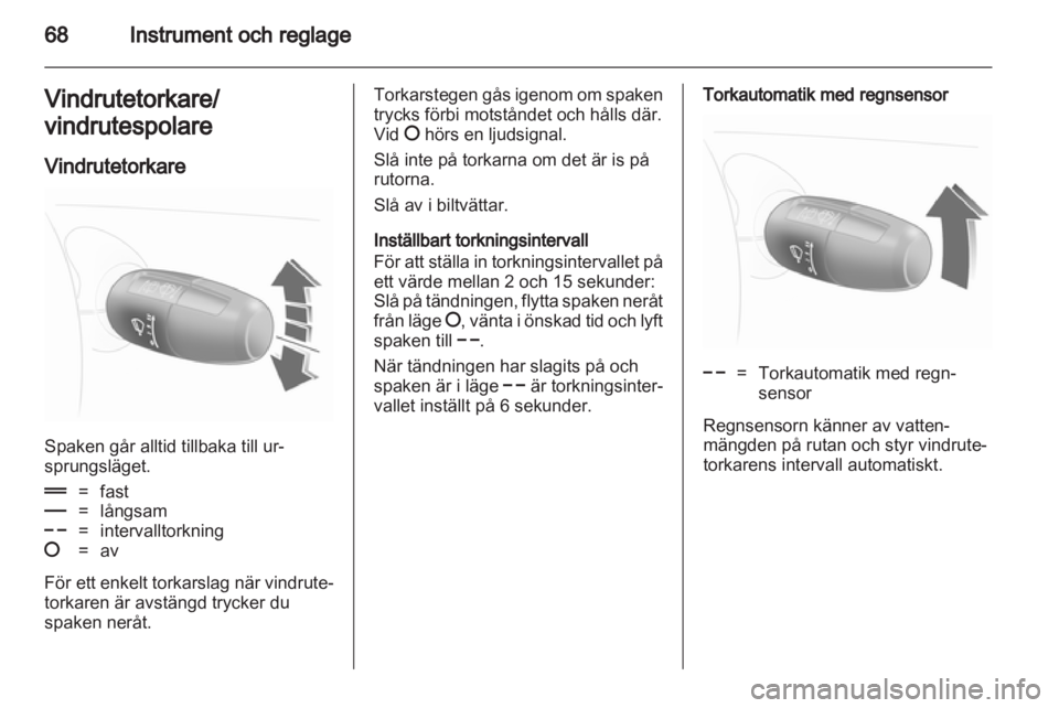 OPEL CORSA 2012.5  Instruktionsbok 