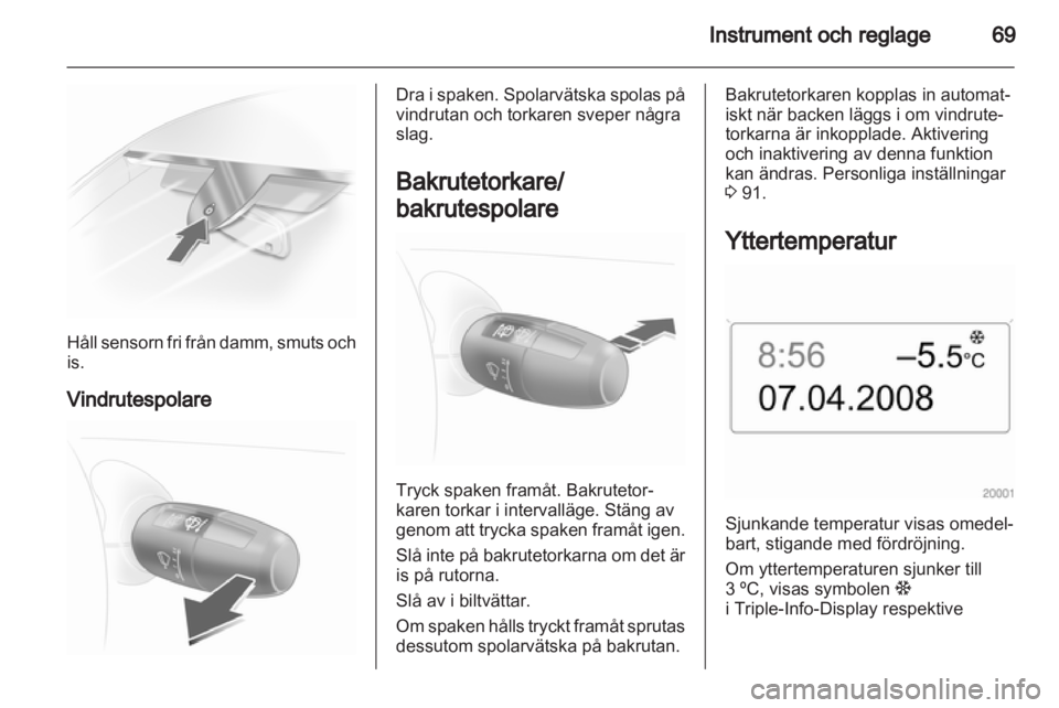 OPEL CORSA 2012.5  Instruktionsbok 