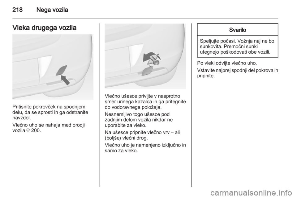 OPEL ASTRA J HB5 & ST 2012 Uporabniški priročnik OPEL ASTRA J HB5 & ST 2012 Uporabniški priročnik