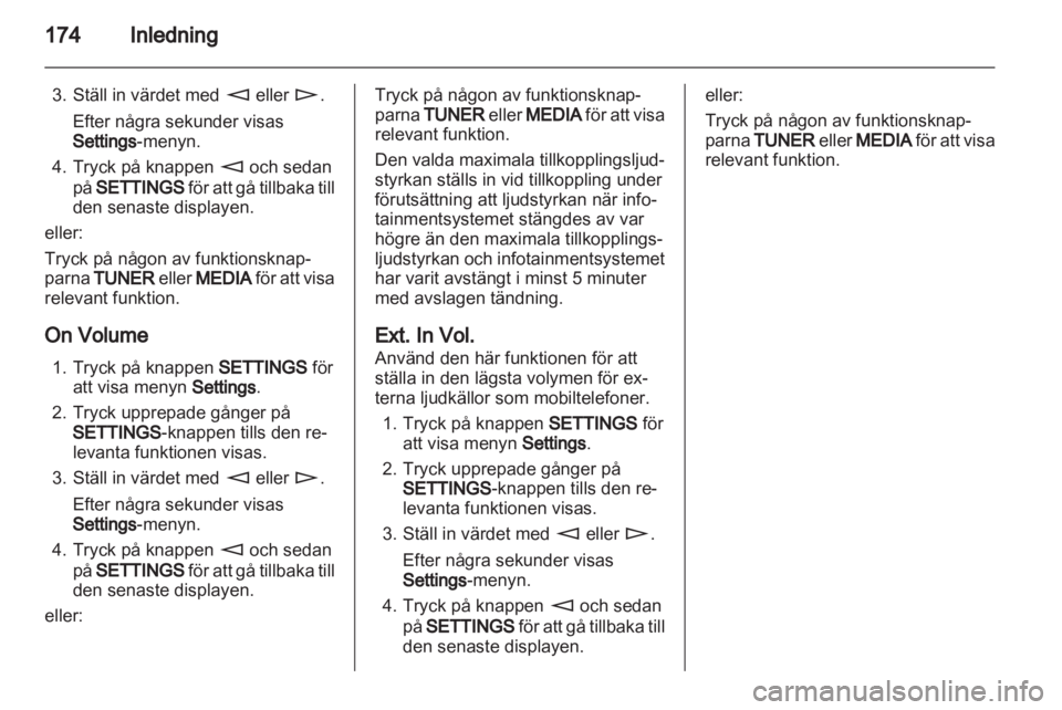 OPEL CORSA 2013  Handbok för infotainmentsystem 