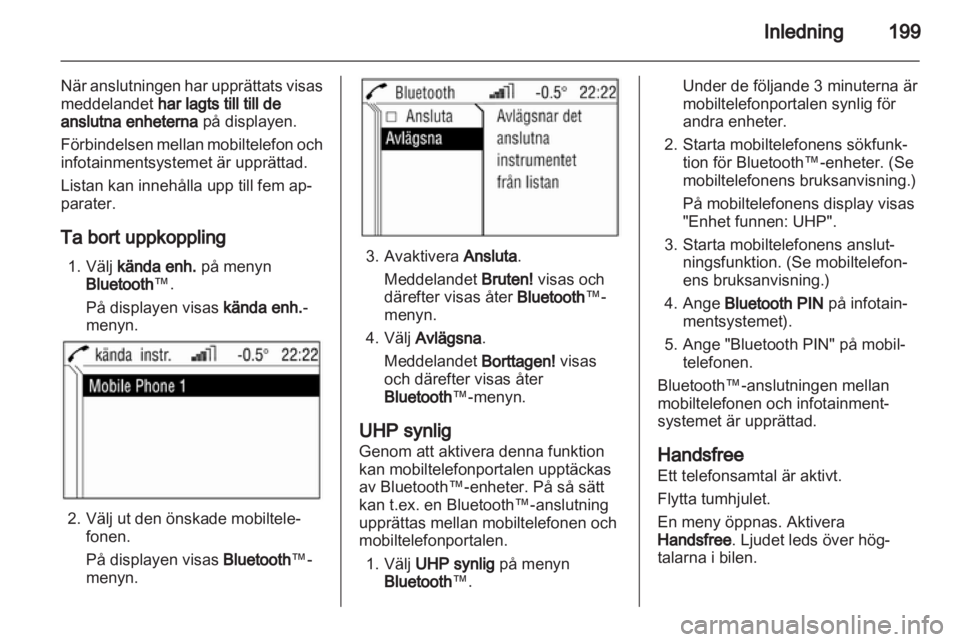 OPEL CORSA 2013  Handbok för infotainmentsystem 