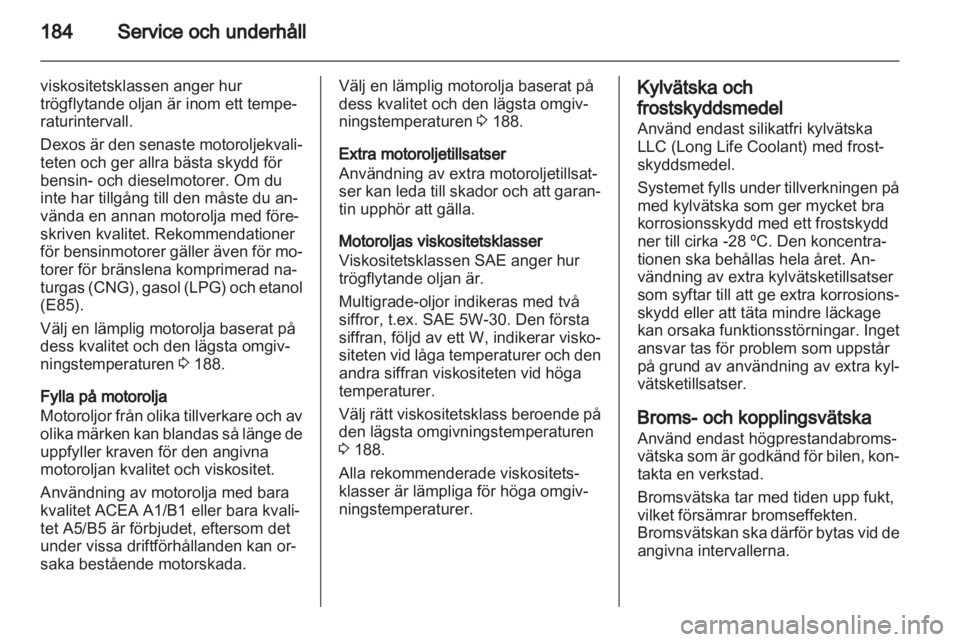 OPEL CORSA 2013  Instruktionsbok 